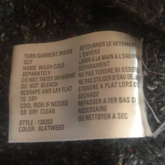 VINTAGE Northern Isles Santa Christmas Sweater  Size L - Picture 8 of 8